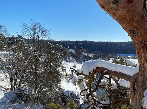 Winterwandern auf dem Altmühltal-Panoramaweg