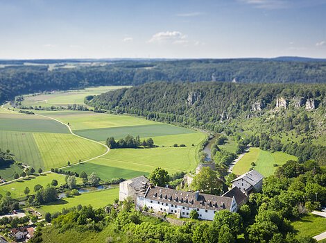Schloss Arnsberg von oben