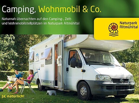 Broschüre "Camping, Wohnmobil & Co"